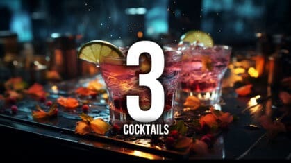 Cocktails Starting with 3!