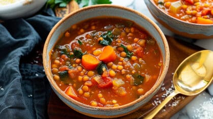 Best Lentil Soup Recipe - Healthy, Hearty, and Vegan