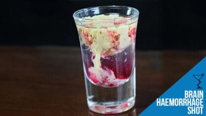 Brain Hemorrhage Shot Recipe – A Spooky Halloween Drink with a Creepy Twist