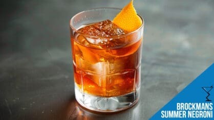 Brockmans Summer Negroni Recipe - Refreshing Berry Twist