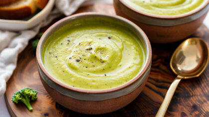 Cream of Broccoli Soup Recipe - Light, Creamy, and Delicious