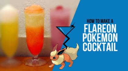 Flareon Pokemon Cocktail