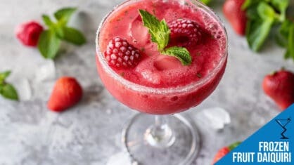 Frozen Fruit Daiquiri Recipe - Refreshing Rum and Mixed Fruit Blend