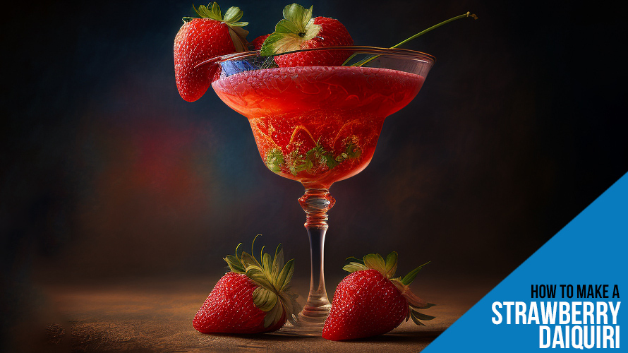 Strawberry Daiquiri Cocktail