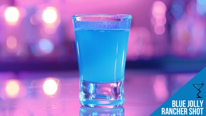 Blue Jolly Rancher Shot Recipe - Sweet and Sour Party Favorite