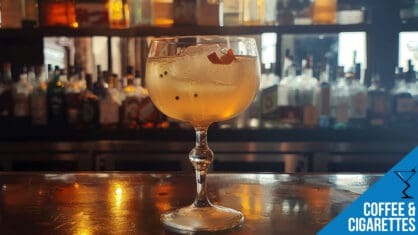 Coffee & Cigarettes Cocktail Recipe: A Unique Gin & Tonic Twist