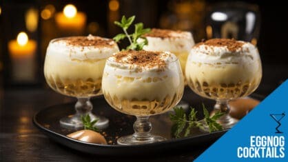 eggnog cocktails