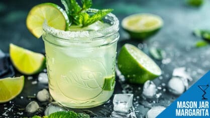 Mason Jar Margarita Recipe - Classic Blended Delight