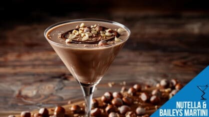 Nutella and Baileys Martini Recipe - Indulgent Dessert Drink