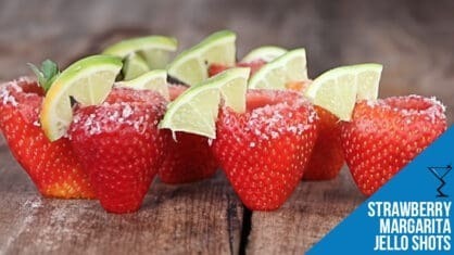 Strawberry Margarita Jello Shots