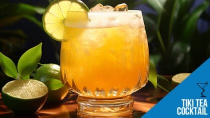 tiki tea cocktail