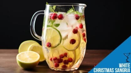 White Christmas sangria